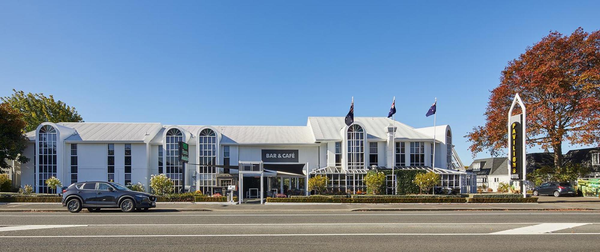 Pavilions Hotel Christchurch Eksteriør billede