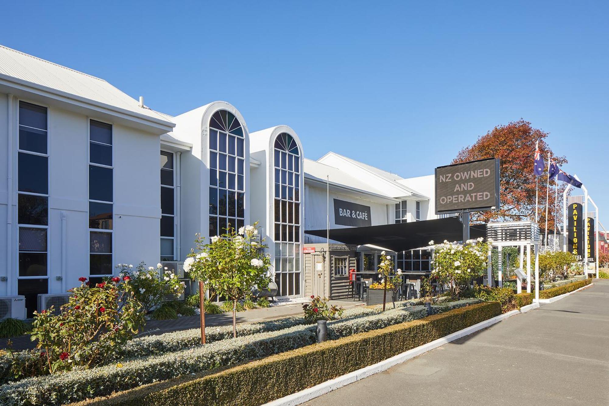 Pavilions Hotel Christchurch Eksteriør billede