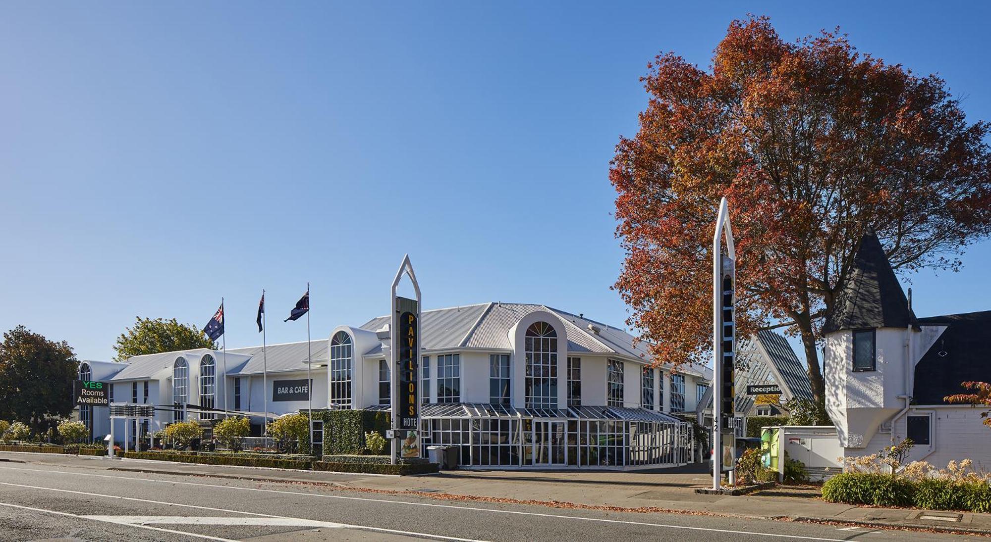 Pavilions Hotel Christchurch Eksteriør billede