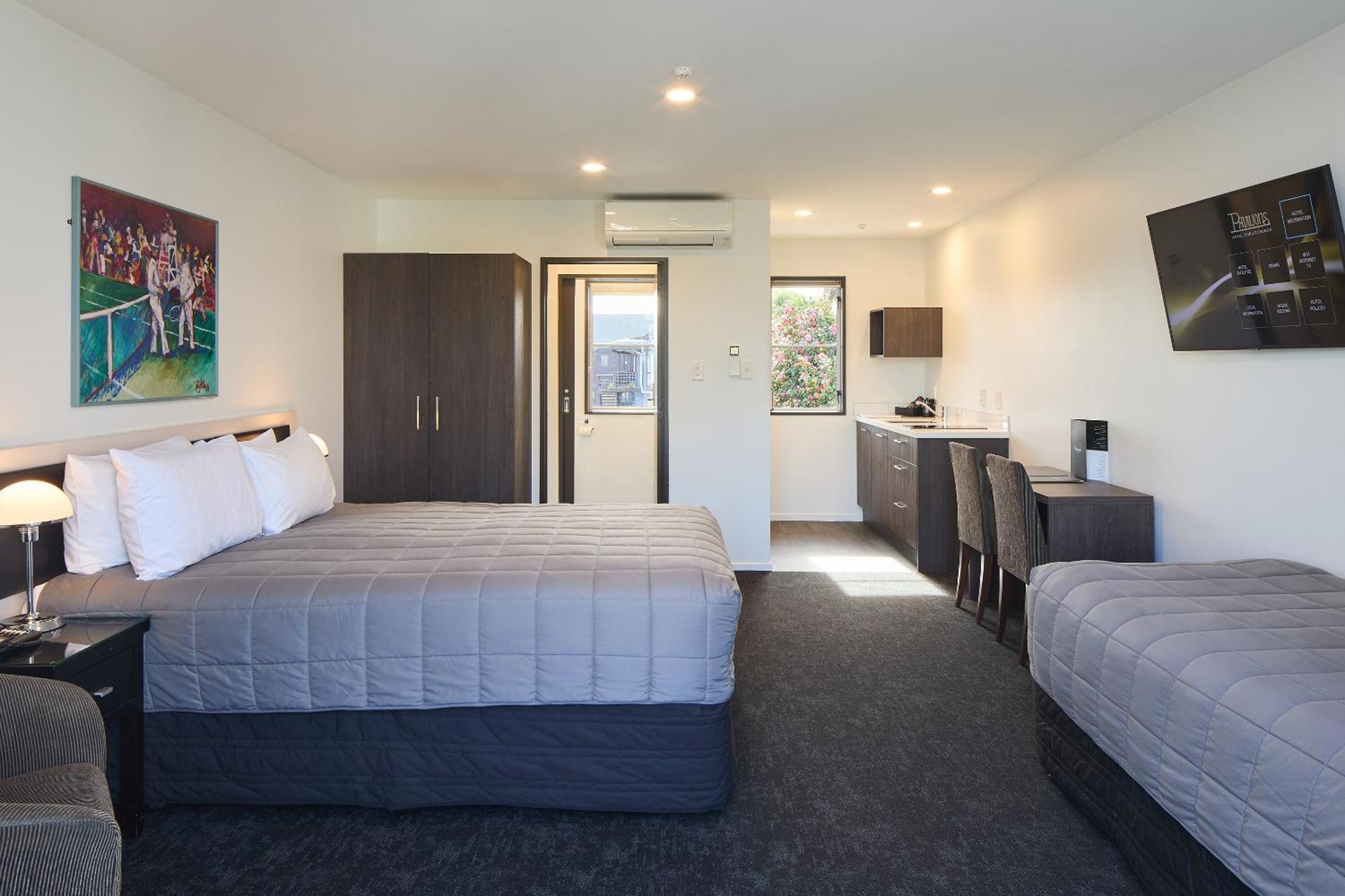Pavilions Hotel Christchurch Eksteriør billede